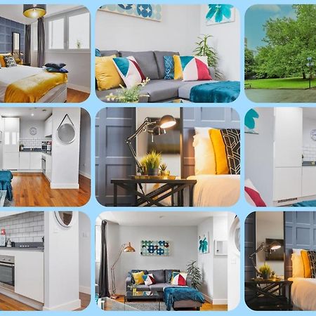 Luxury 9Ine Broad Street Apartments, Beautiful City View, Public Parking, Birmingam Exterior foto