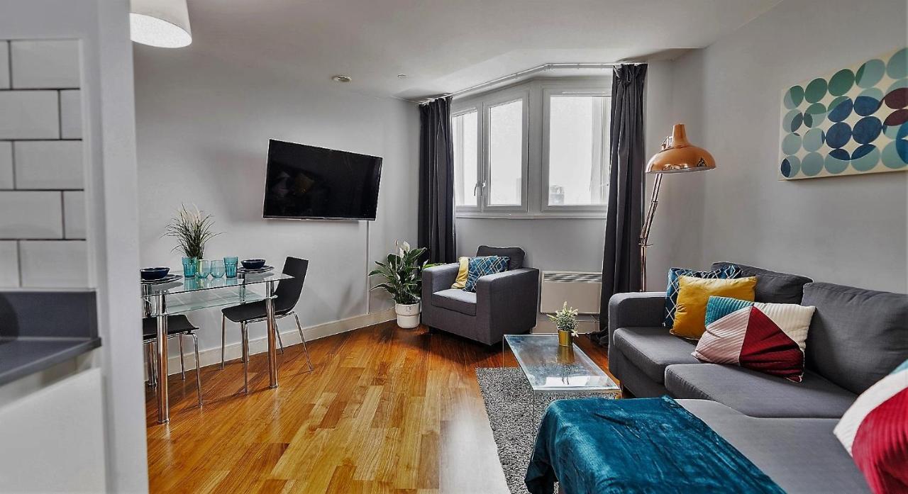 Luxury 9Ine Broad Street Apartments, Beautiful City View, Public Parking, Birmingam Exterior foto